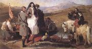 Sir Edwin Landseer Royal Sports on Hill and Loch (mk25 oil